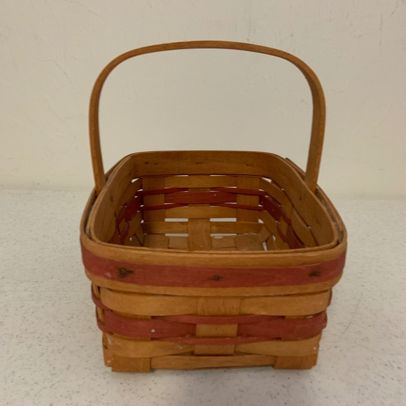 Vintage Longaberger 1994 Mother's Day 8" Small Basket - Picture 4 of 12